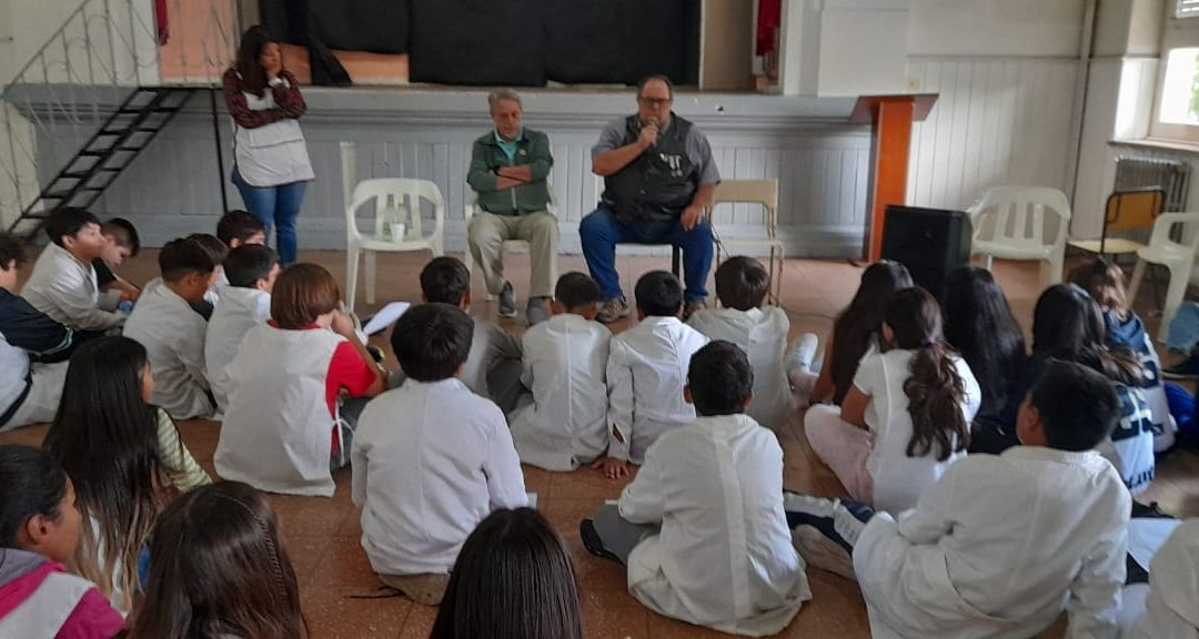 Charla educativa en la Escuela N°19 de Mar del Plata
